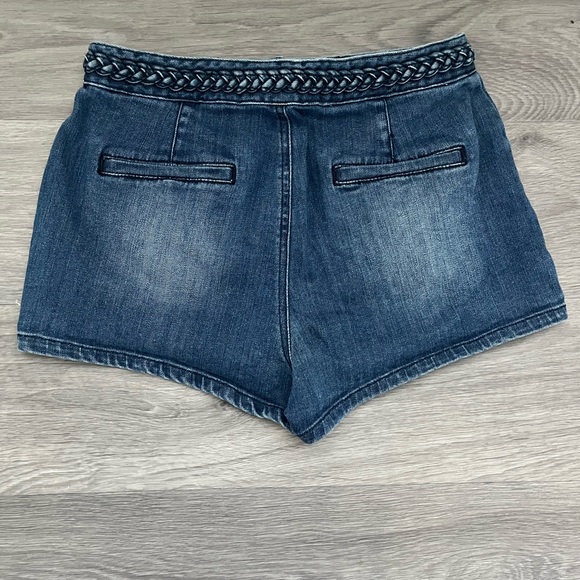 House of Harlow 1960 - Jean shorts - Braided Waist - Picture 3 of 8